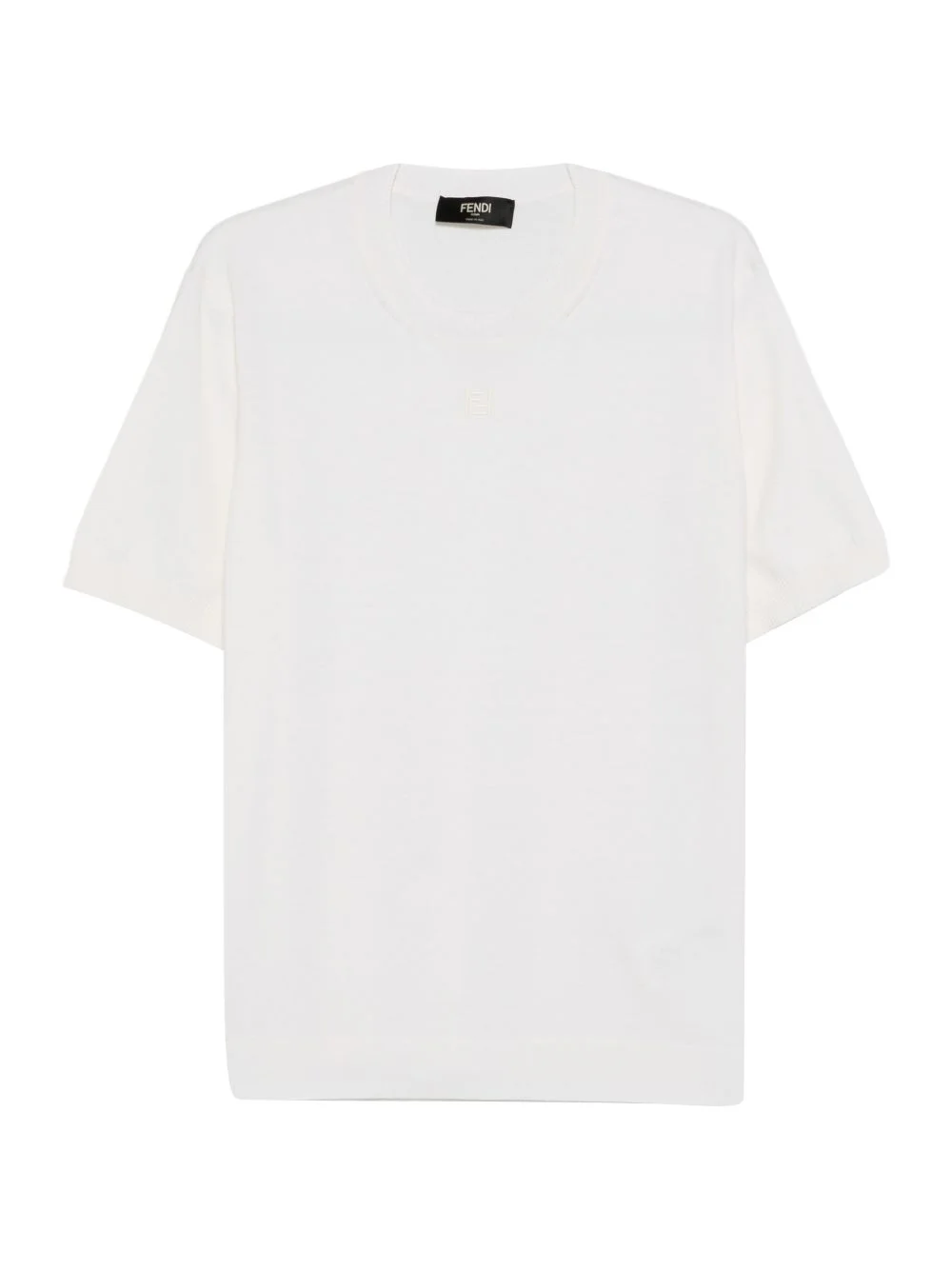 embroidered-logo T-shirt - 1