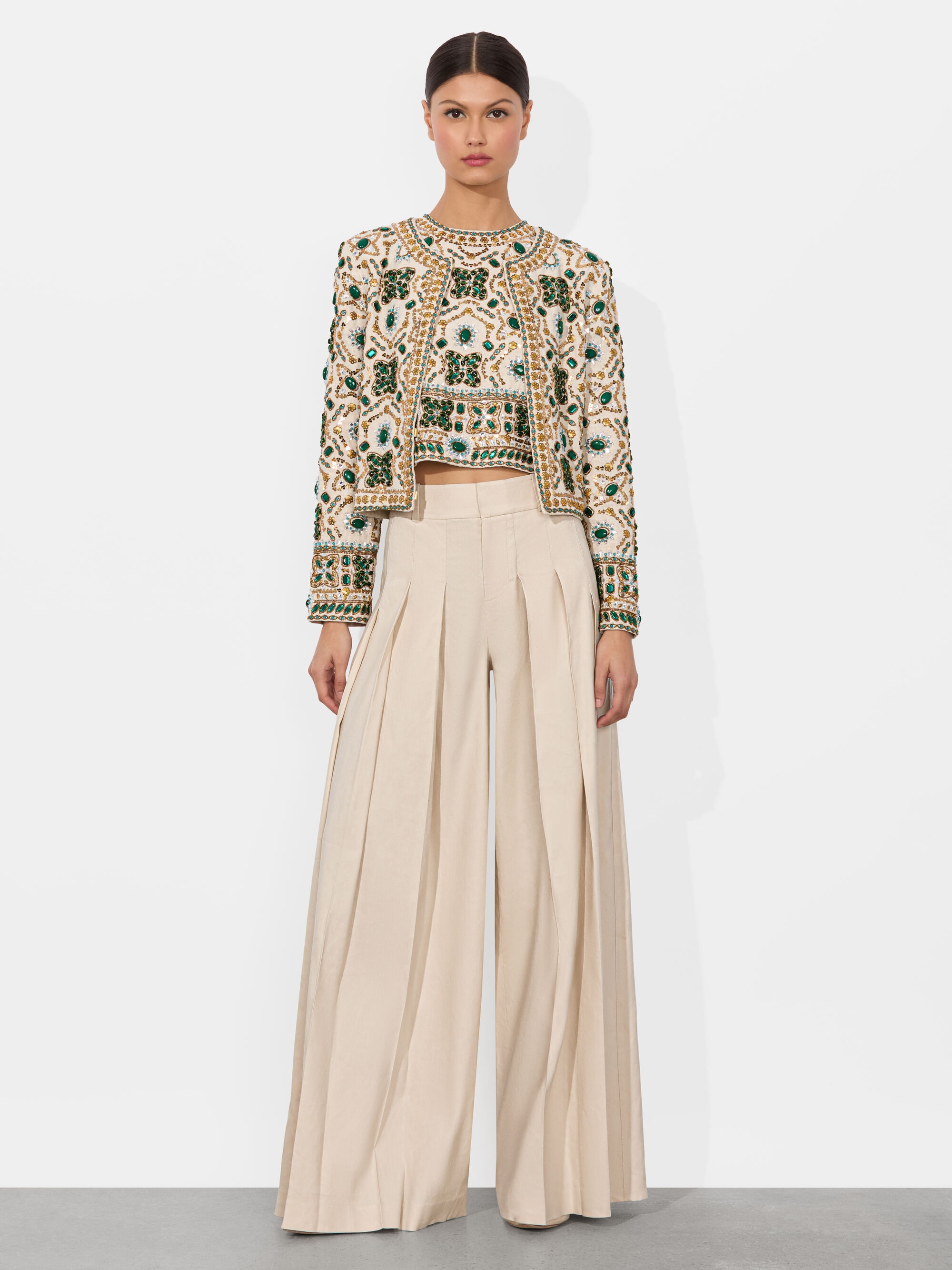 KIDMAN EMBELLISHED JACKET - 1