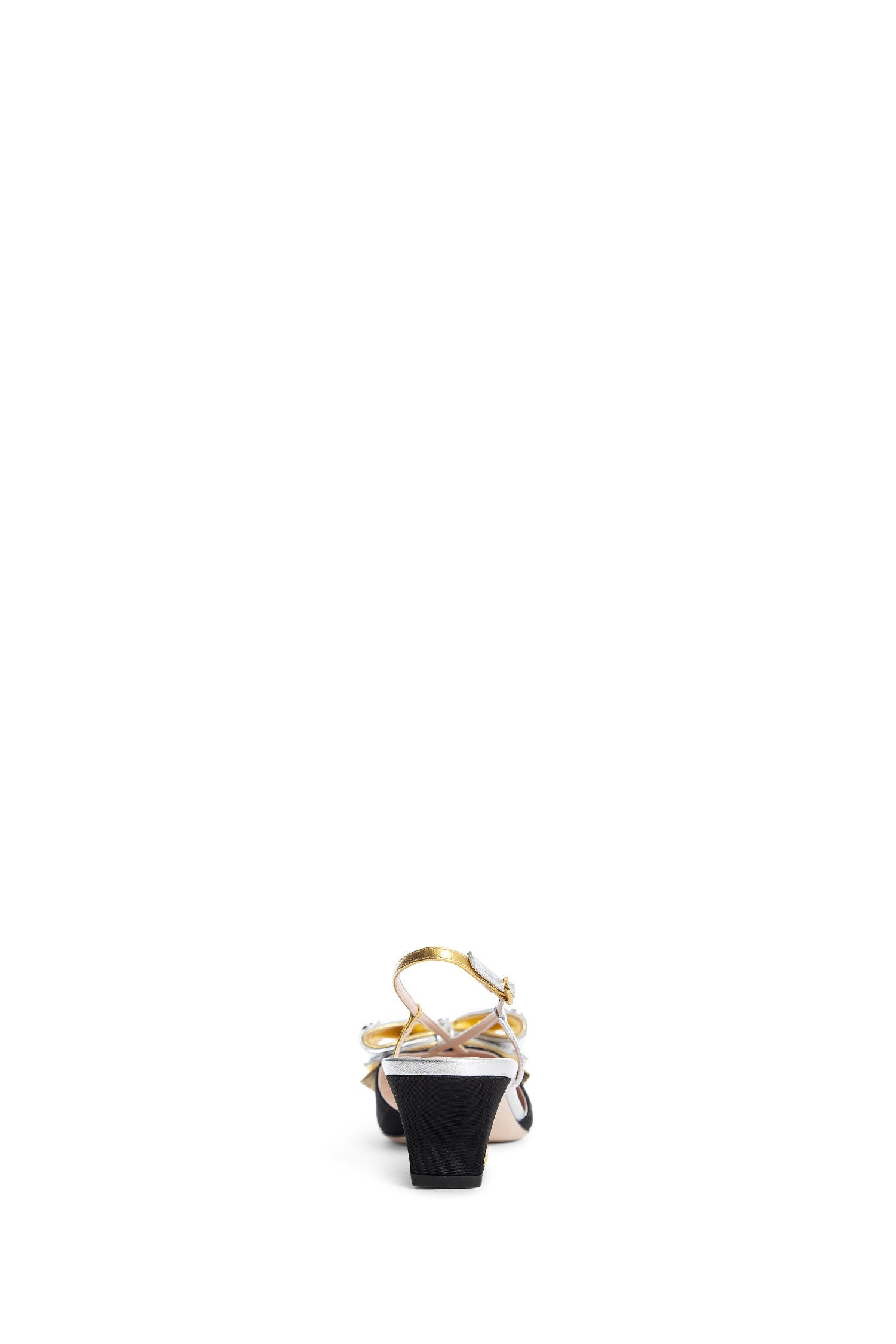 Bowow-Slingback-Pumps-In-Moire-Fabric - 3