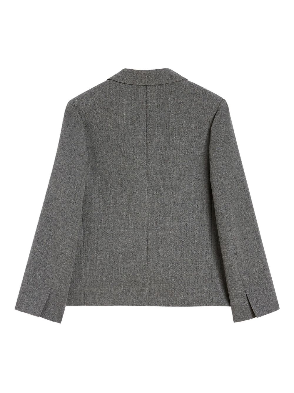 mélange-effect blazer - 5