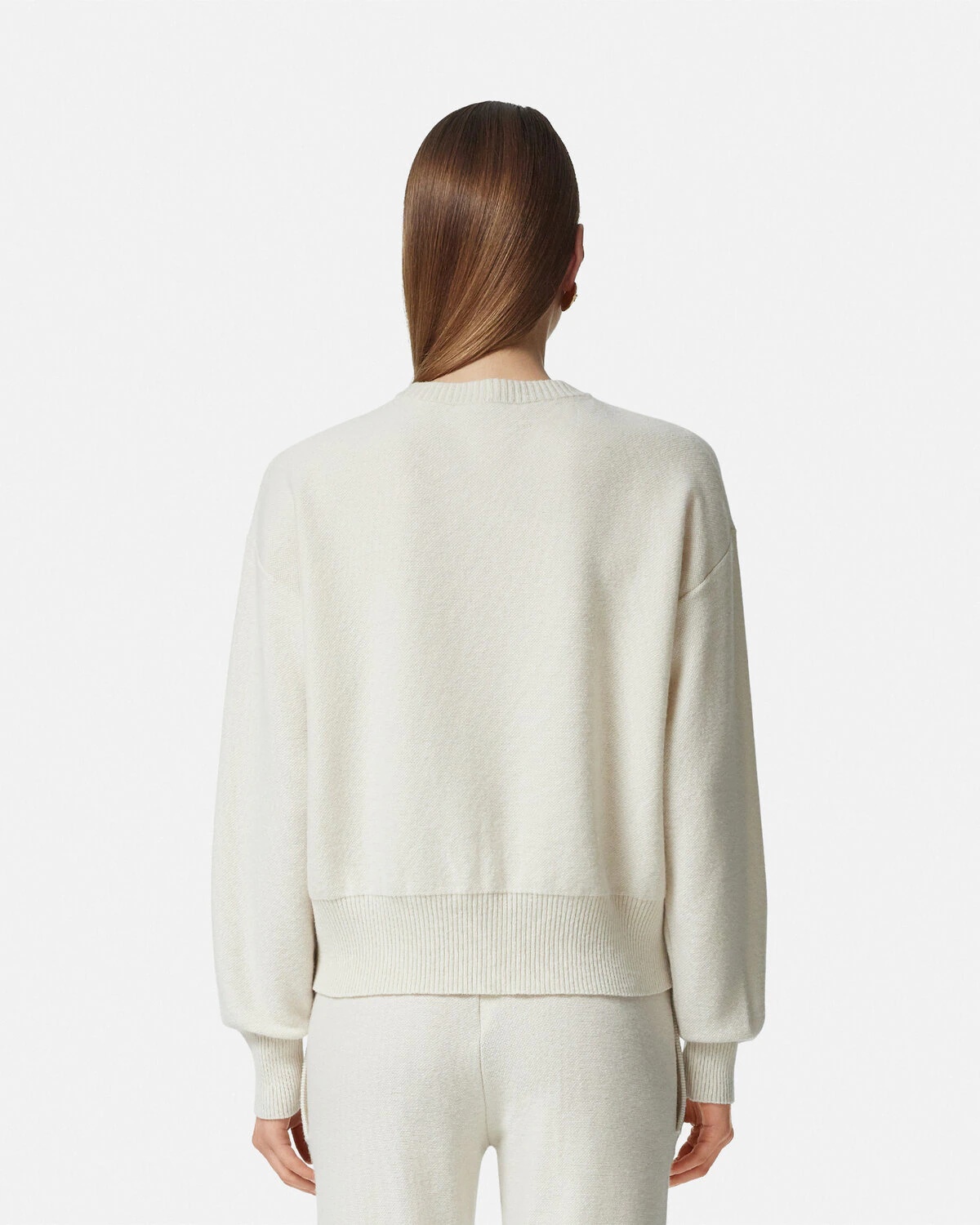 Medusa Wool-Blend Knit Towel Sweater - 5