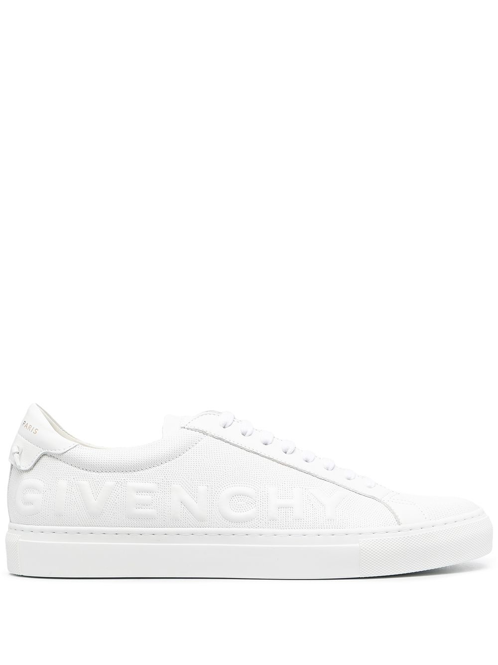 embossed logo low-key sneakers - 1