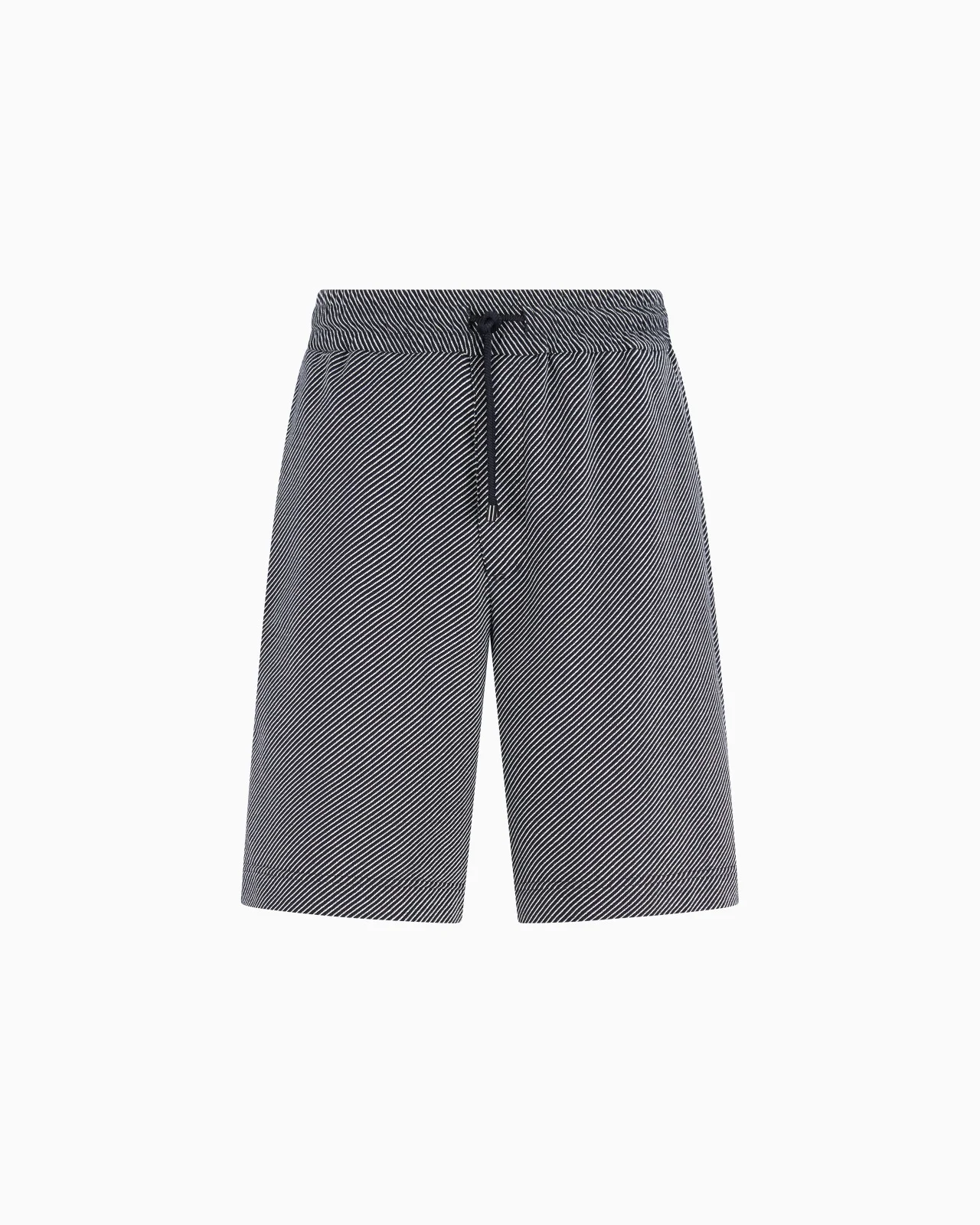 DENIM COLLECTION COTTON BERMUDA SHORTS - 1