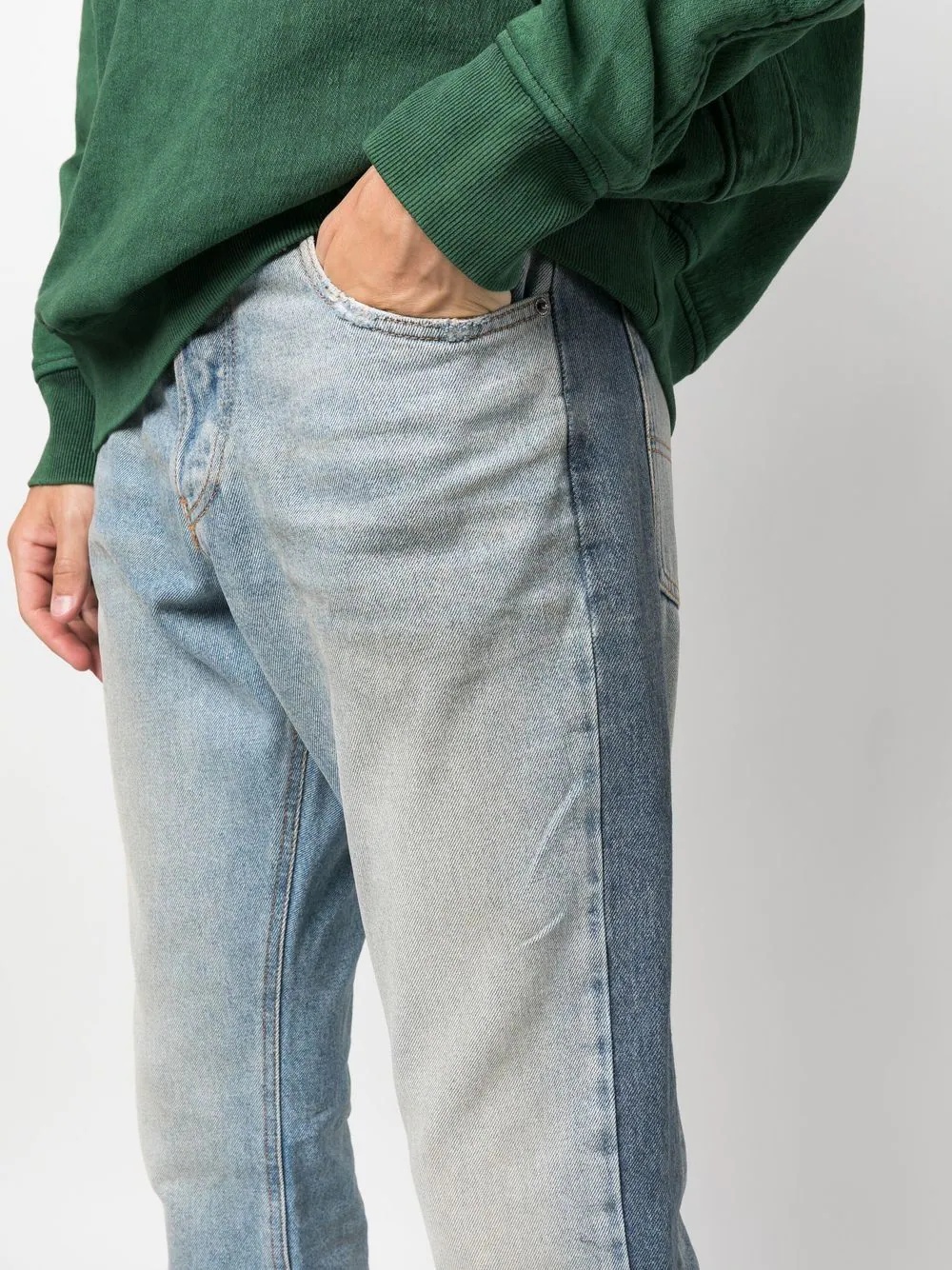 1995 mid-rise straight jeans - 5