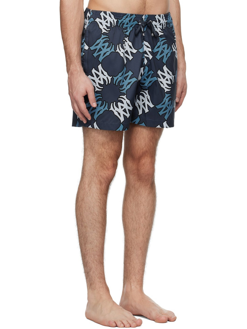 Navy MA Quad Swim Shorts 2