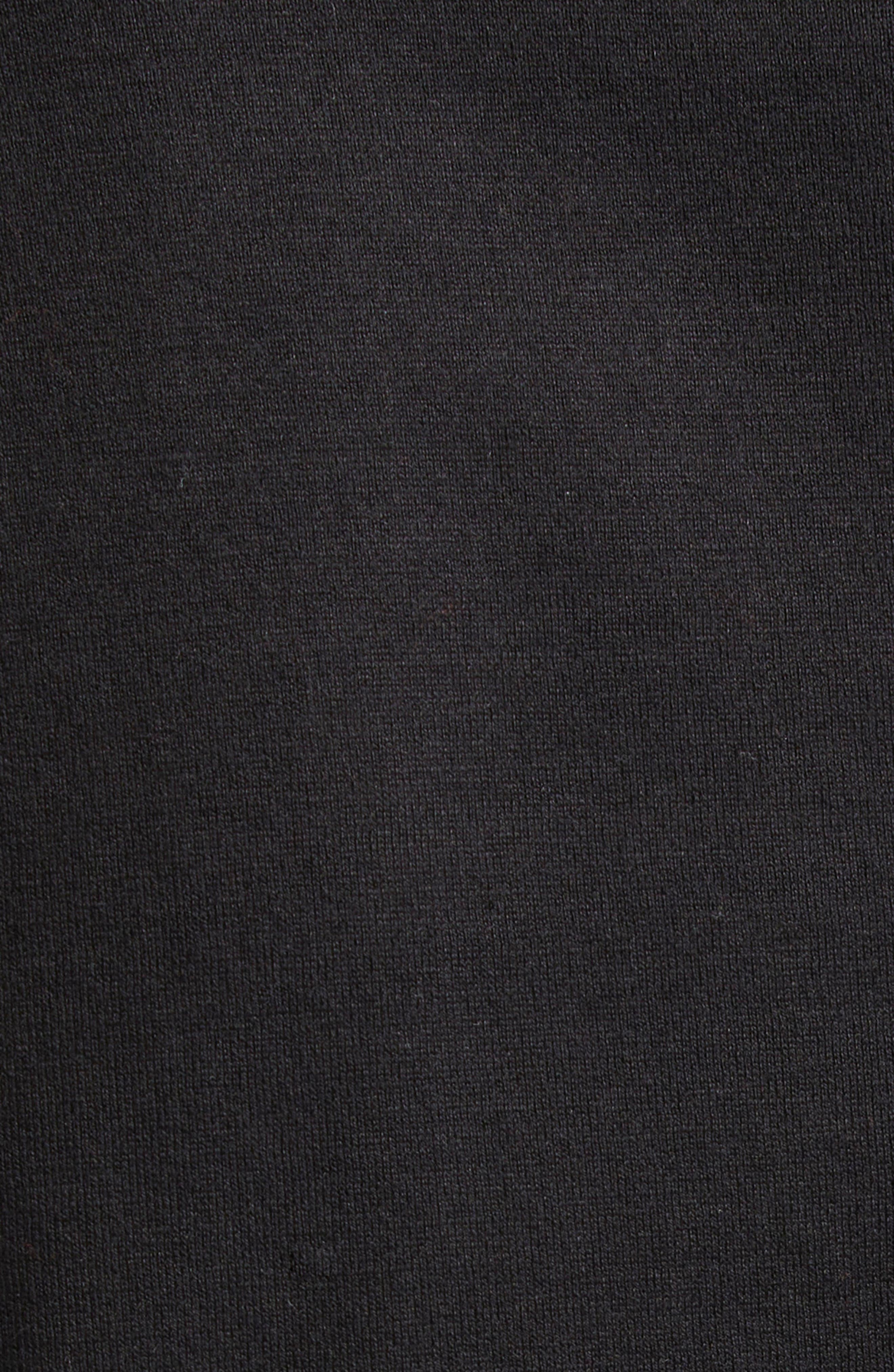 Dolce&Gabbana Logo Plate Crop Top in N0000 Black at Nordstrom - 6