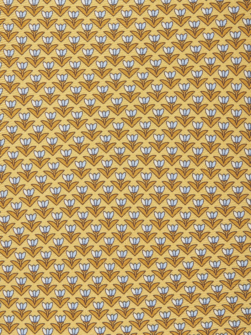 ZEGNA YELLOW SILK TIE outlook