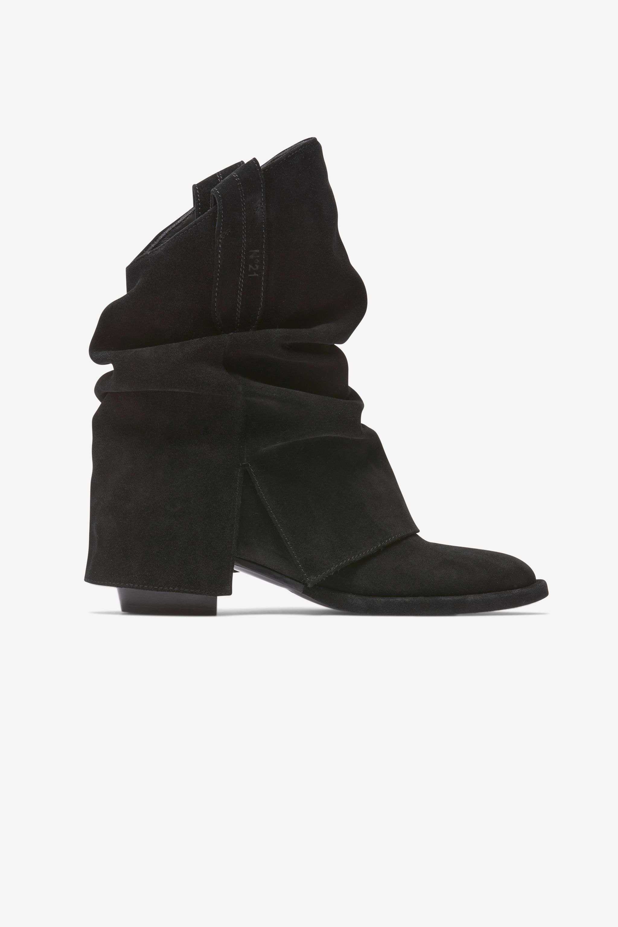 FOLDOVER ANKLE BOOTS - 1