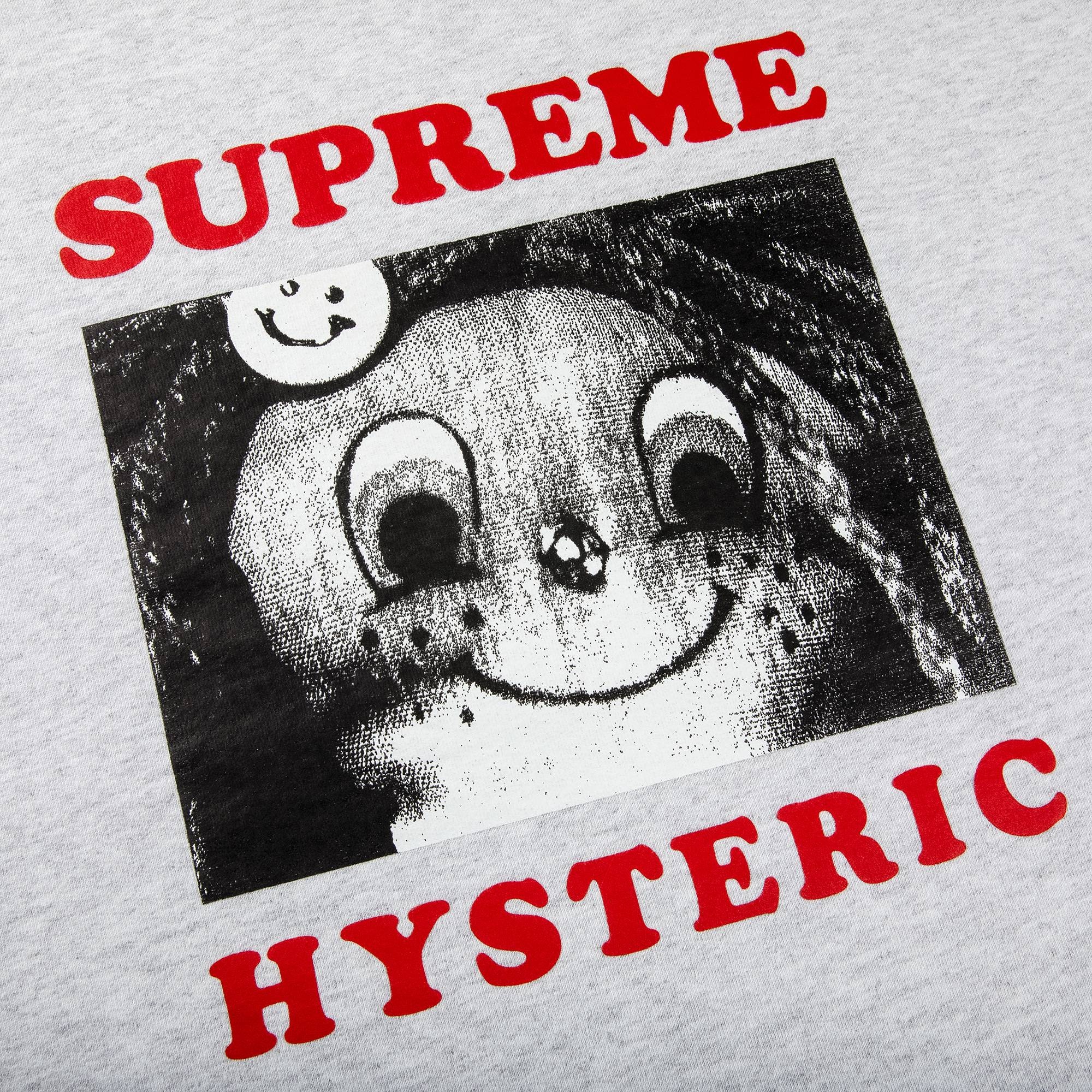 Supreme x Hysteric Glamour Crewneck 'Ash Grey' - 2