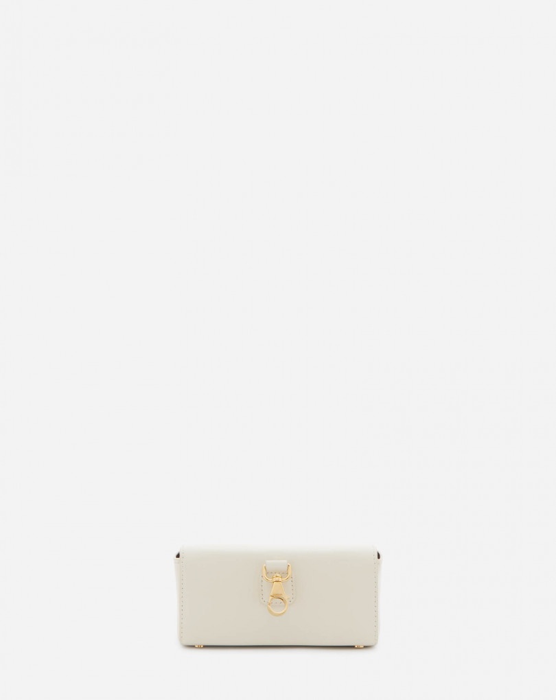 SHINY LEATHER MICRO PENCIL BAG - 2