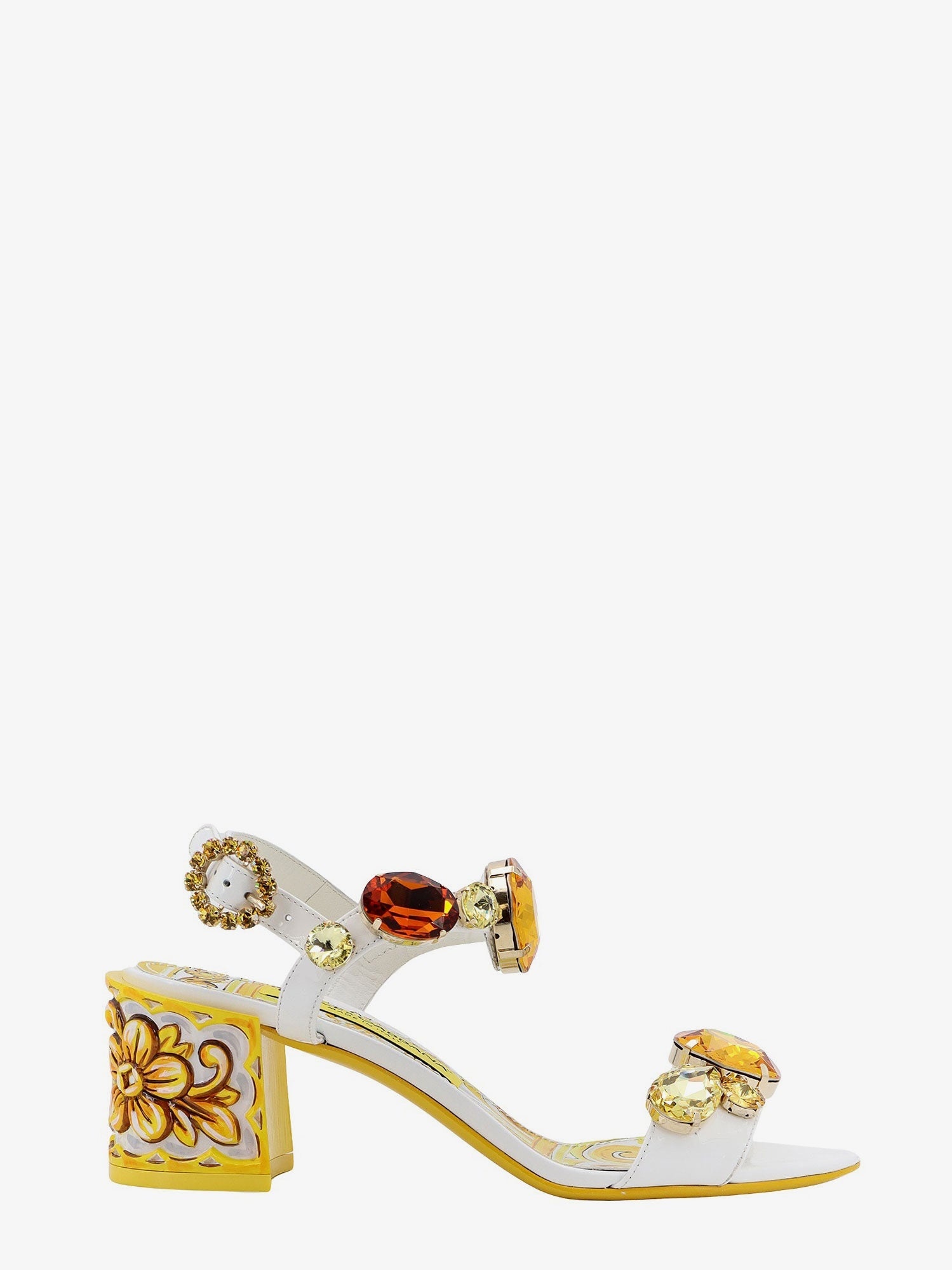 Dolce & Gabbana Woman Sandals Woman Yellow Sandals - 1