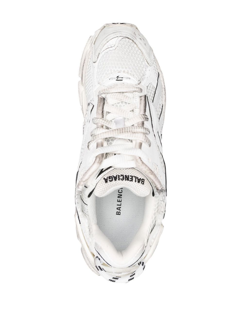 Runner logo-embroidered sneakers - 4