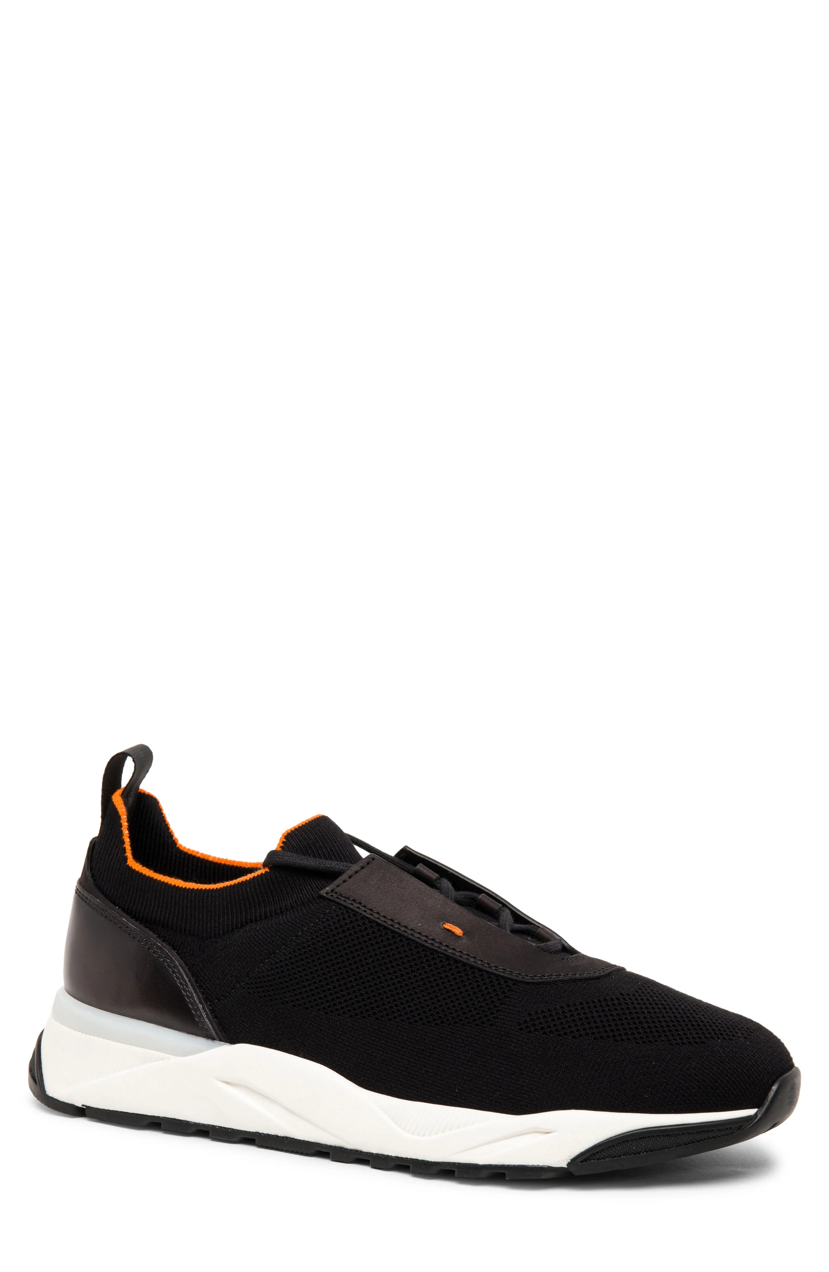 Santoni Flin Sneaker in N01 - 1