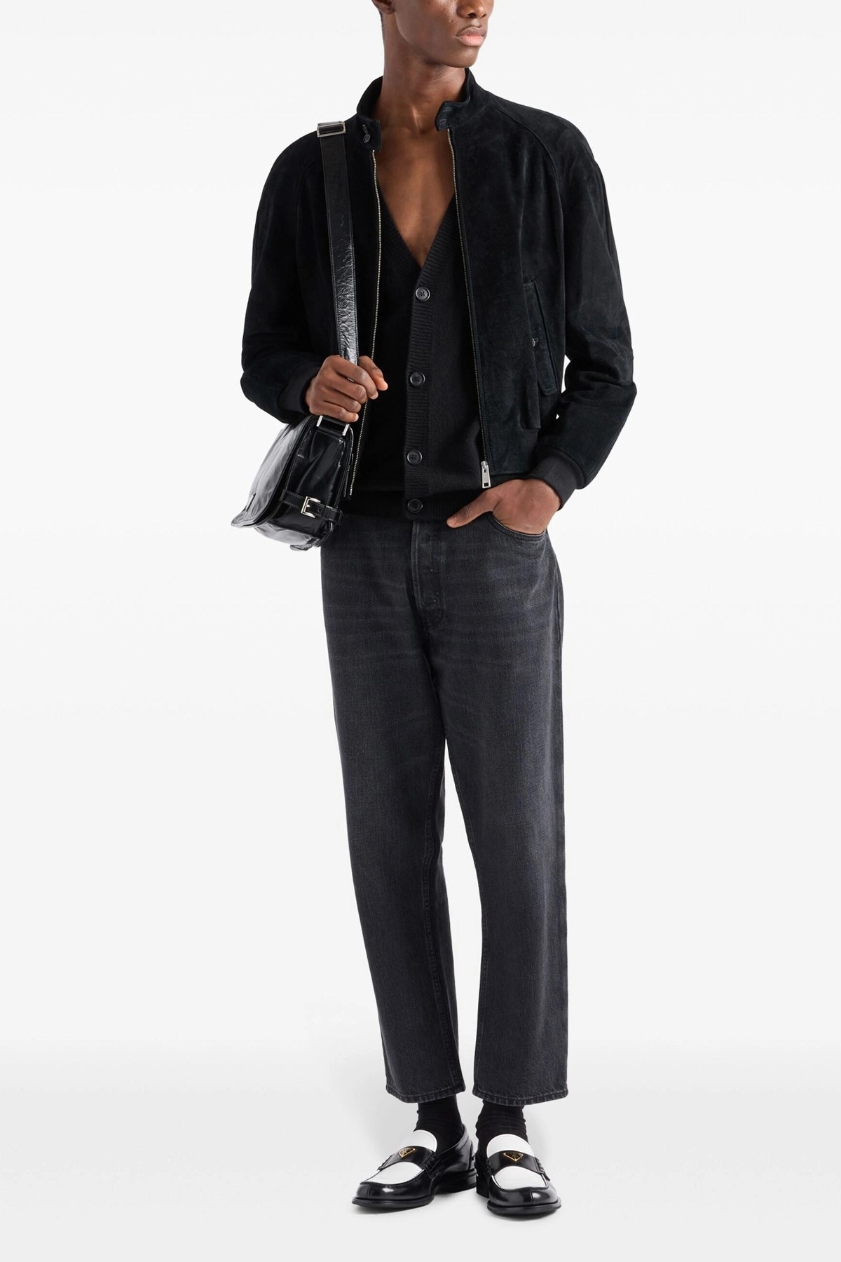 Suede bomber jacket - 2
