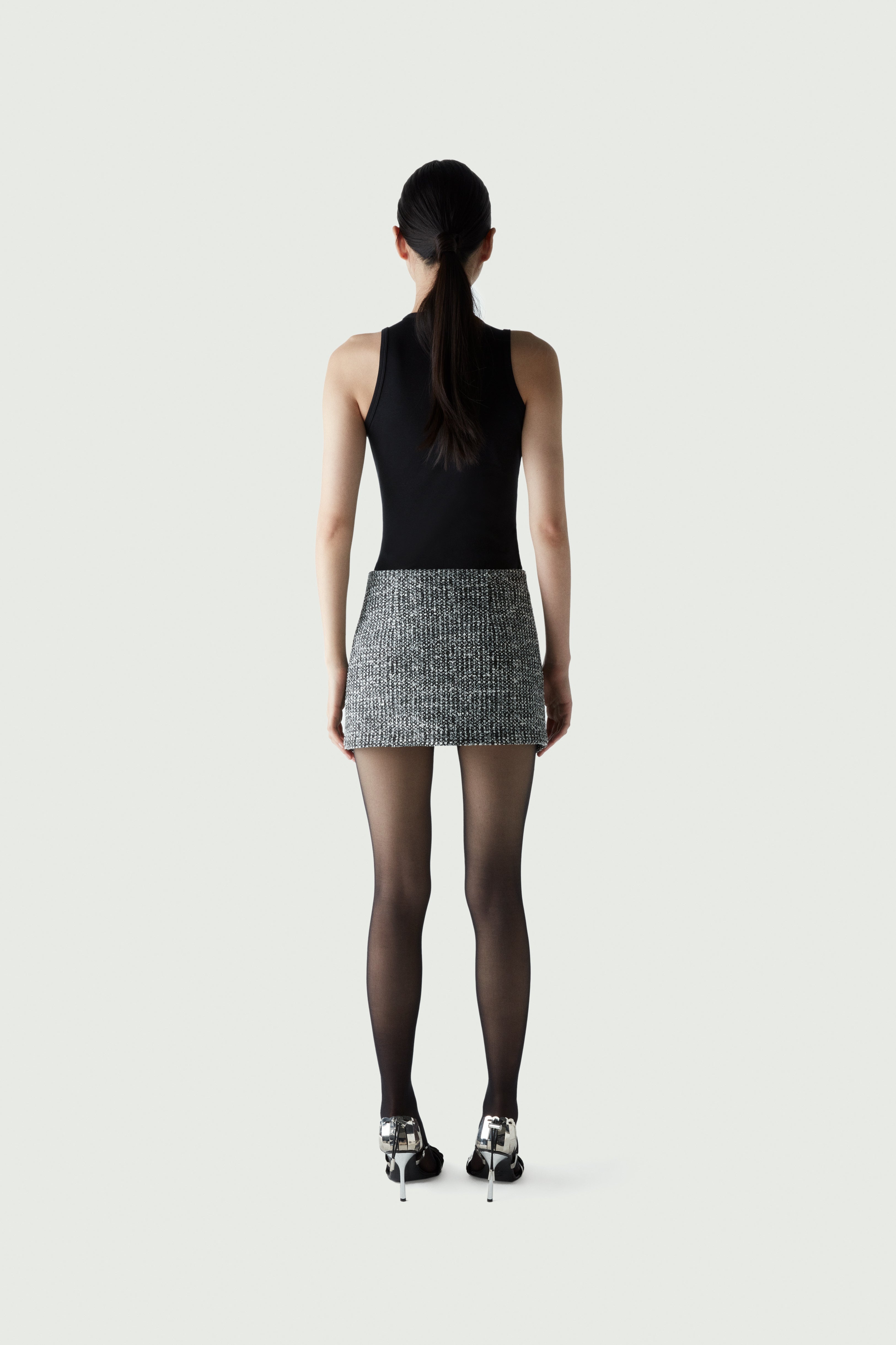 Tailored Mini Skirt - 4