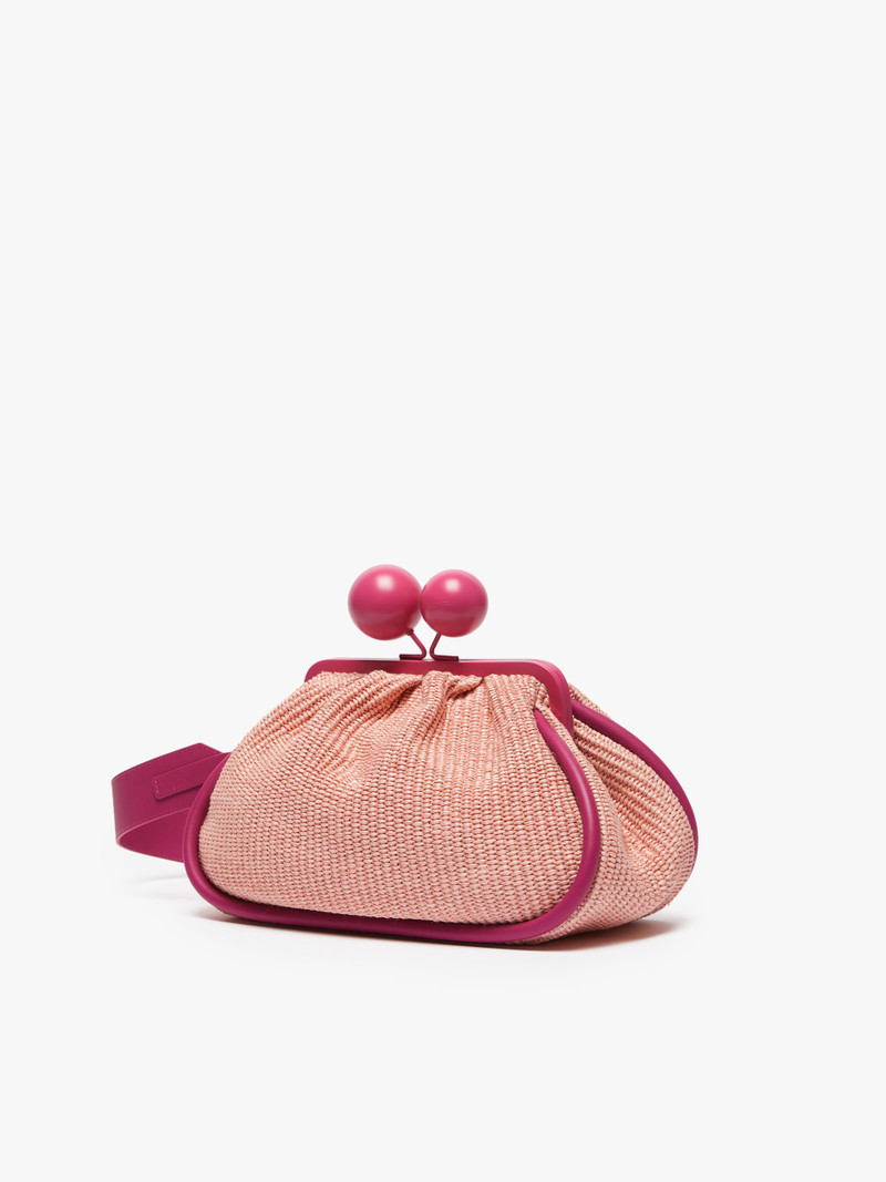 WEEKEND Max Mara EFEBO Large raffia-look Pasticcino Bag outlook