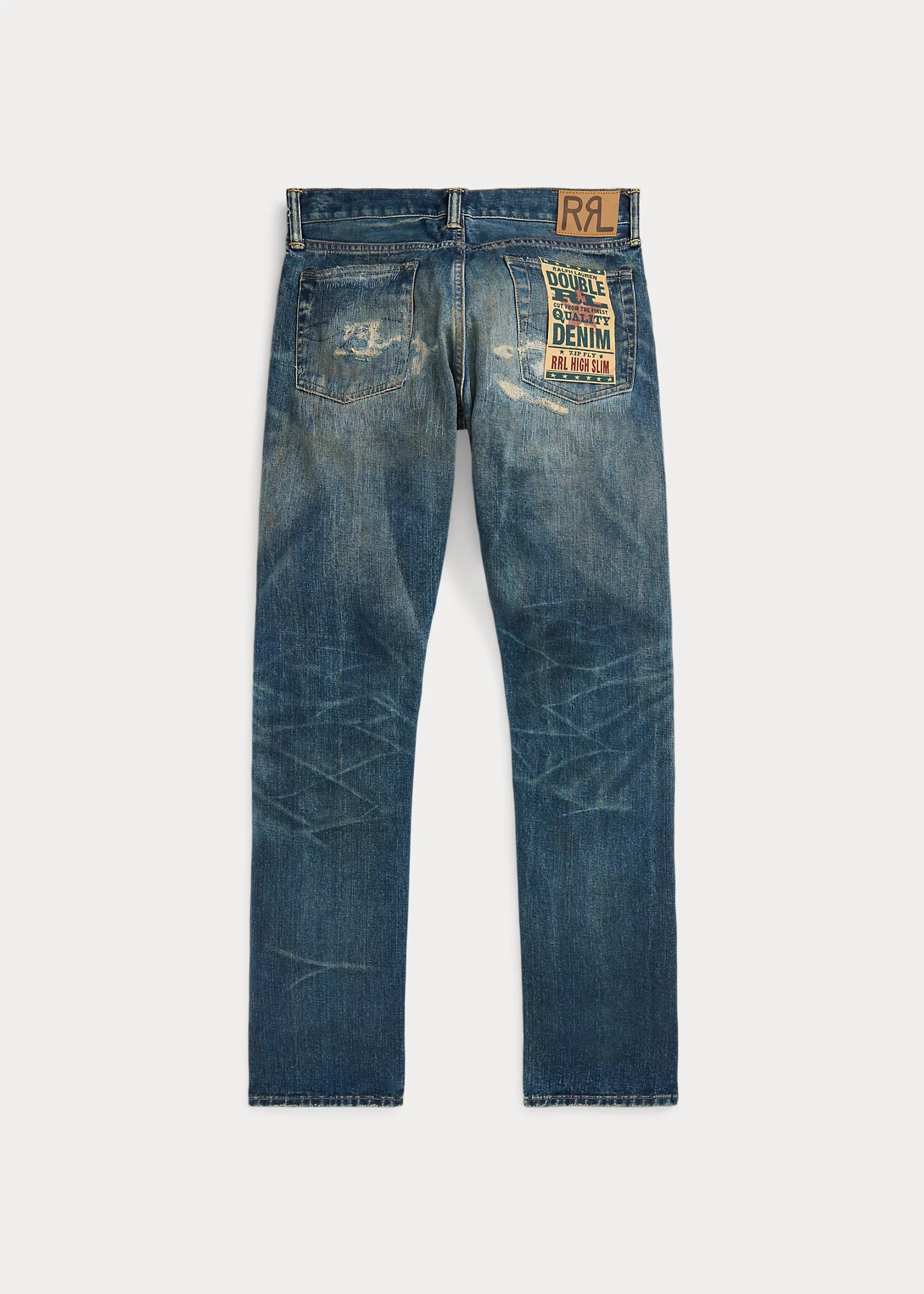 High Slim Brannon Repaired Jean - 2