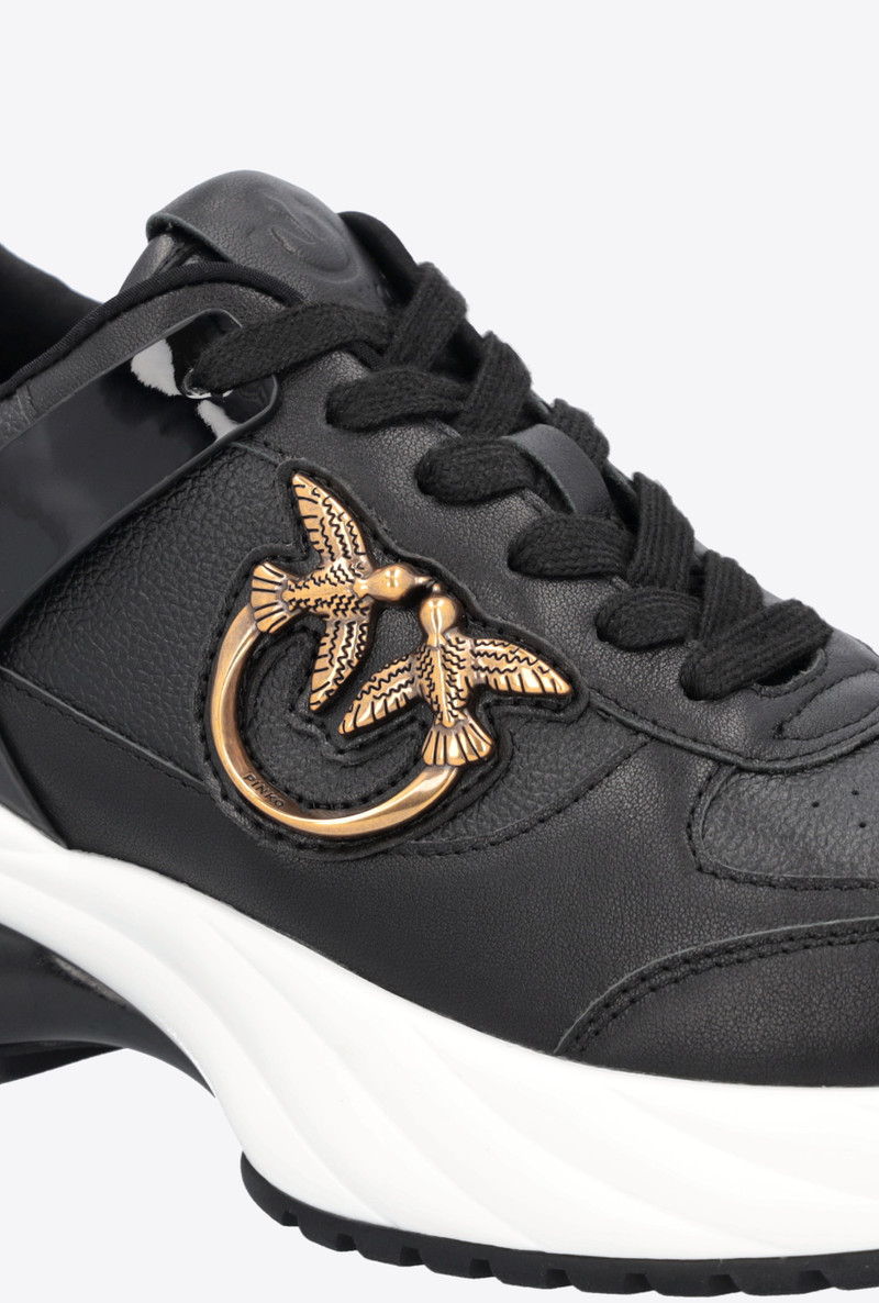 ARIEL SNEAKERS WITH MIRROR-EFFECT INSERT 4