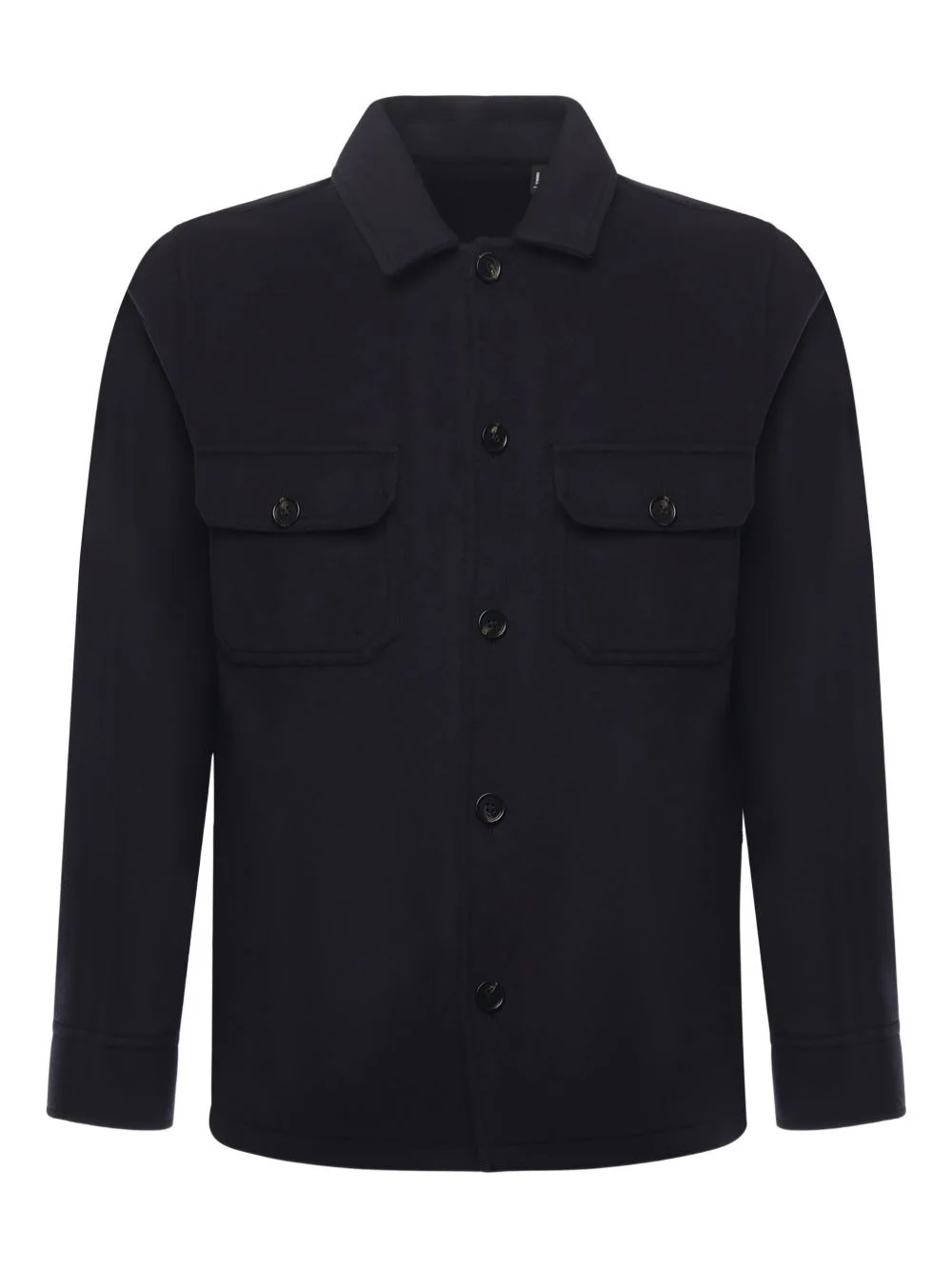 buttoned-up jacket - 1