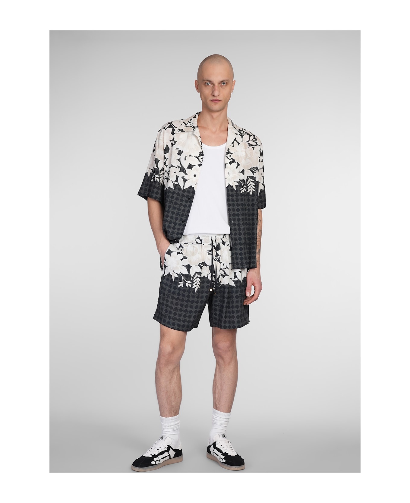 Shorts In Black Viscose - 2
