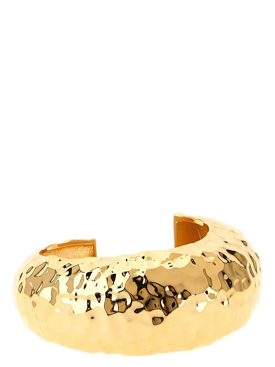 Self-Portrait 'Hammered Gold Cuff' Bracelet - 1