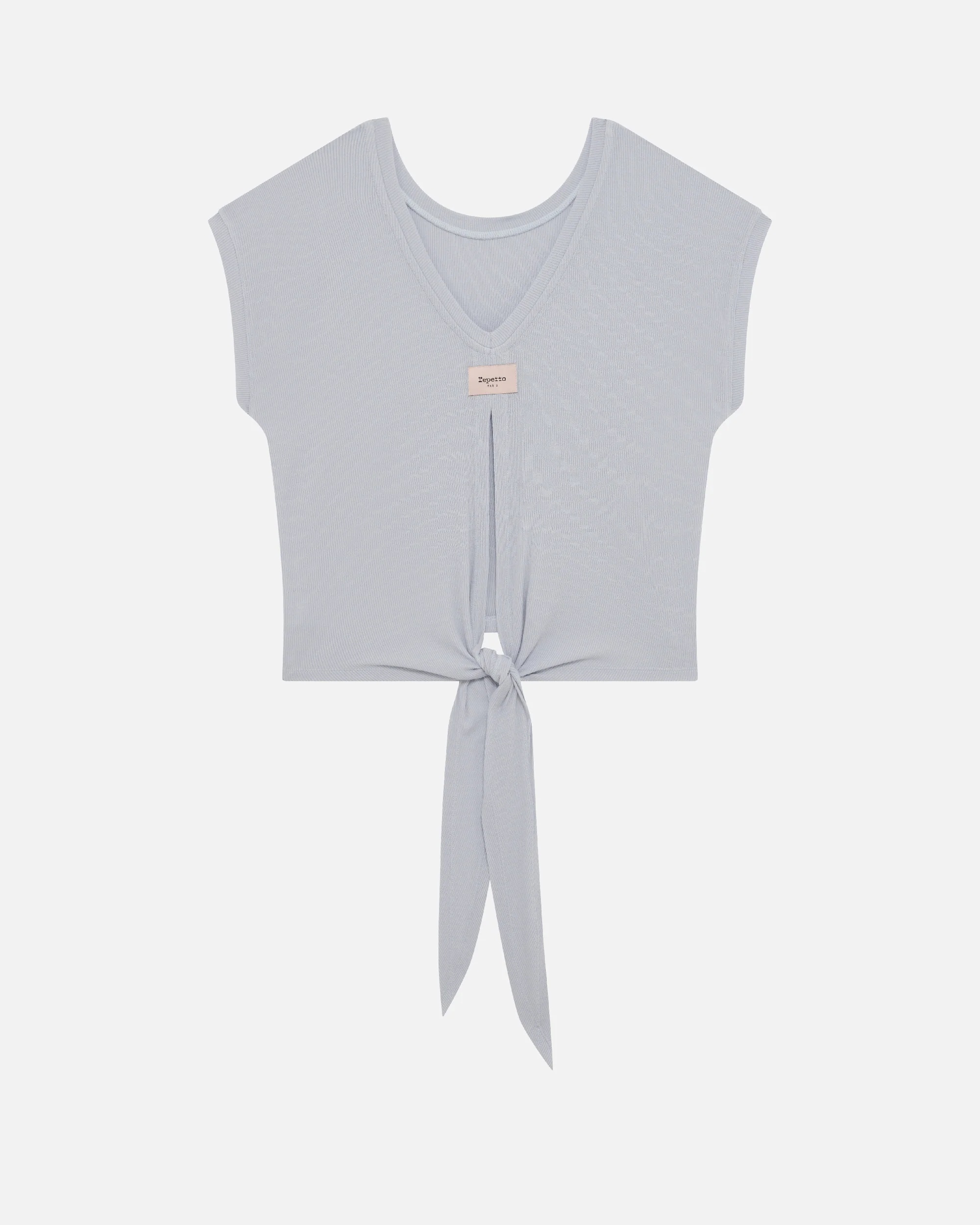 SHORT SLEEVES TOP TO TIE - 2