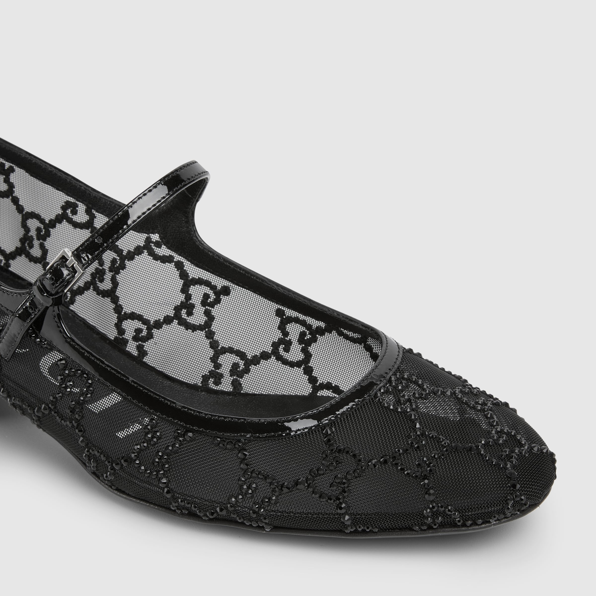Women's GG crystal ballet flat - 4