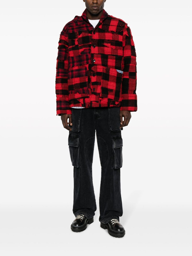 Greg Lauren Buffalo Stitchwork shirt jacket outlook