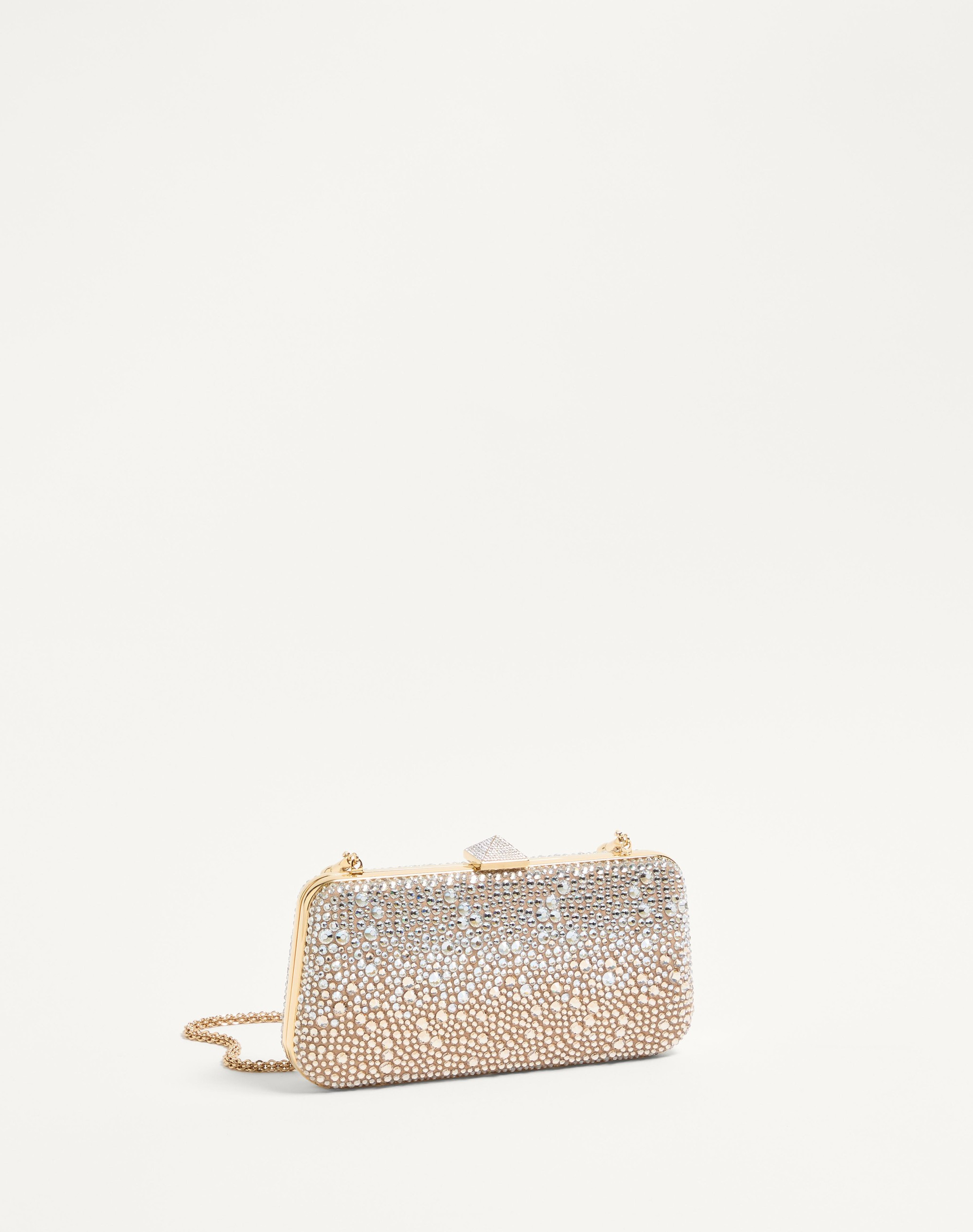 CARRY SECRETS RHINESTONE MINAUDIERE - 3