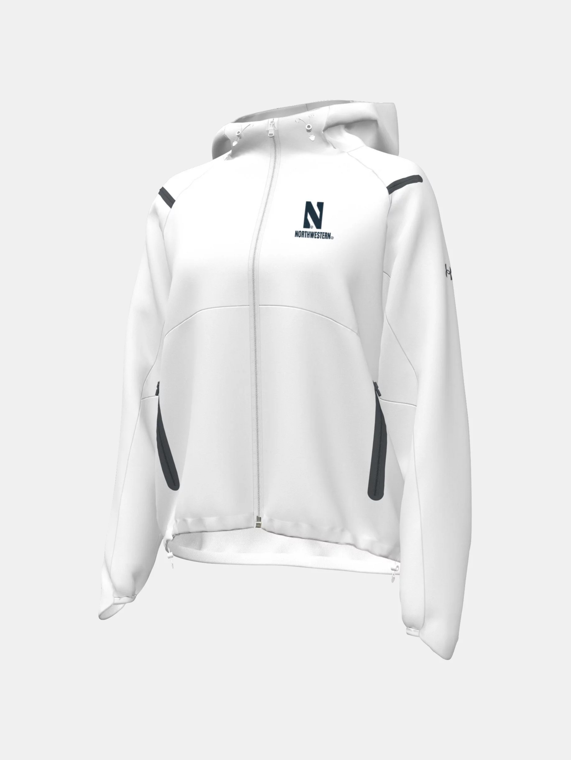 Women's UA Unstoppable Collegiate Hooded Jacket - 1