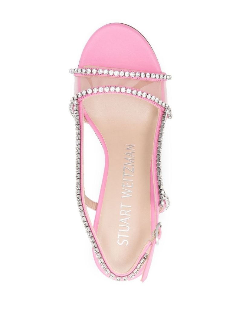 Mondrian Glam crystal-embellished 100mm sandals - 4