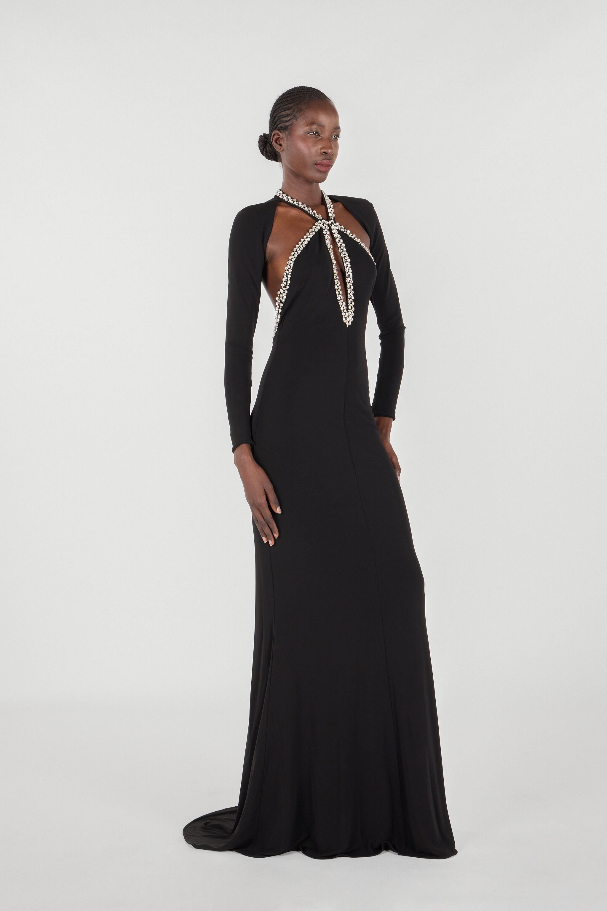 Long dress with crystals - 3