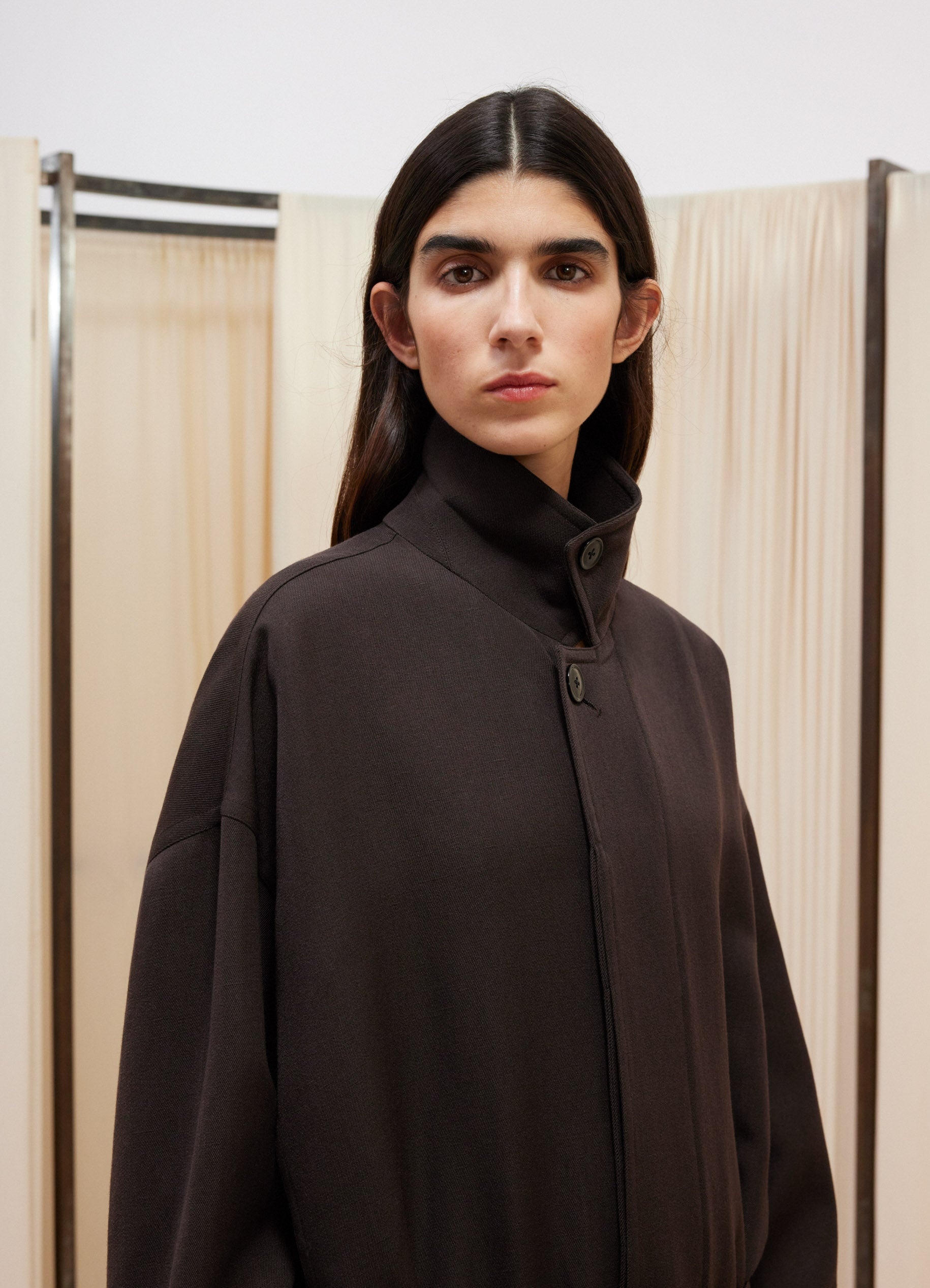 BELTED OVER COAT - 6