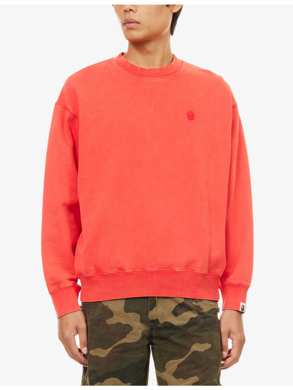 One Point Brand-Embroidered Cotton-Jersey Sweatshirt - 3