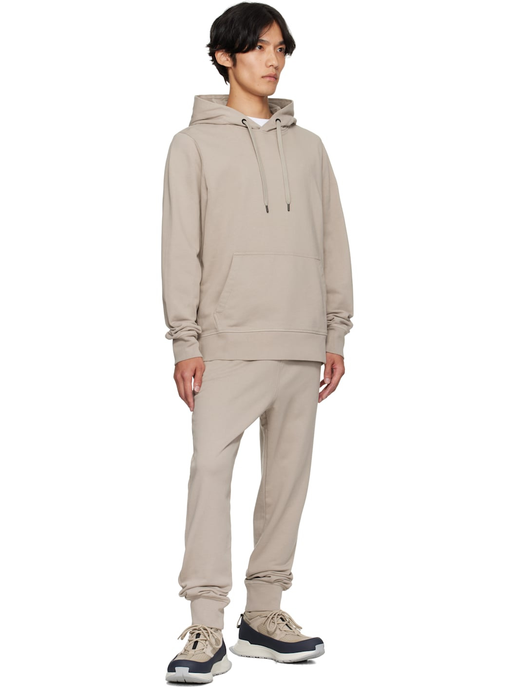 Gray Sleeve Logo Hoodie - 5