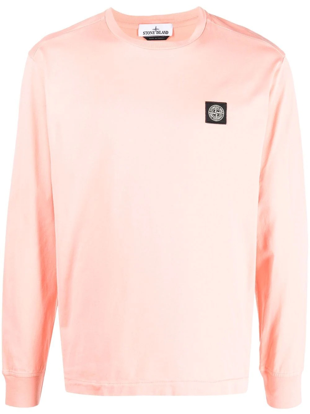 Compass-patch long-sleeve T-shirt - 1