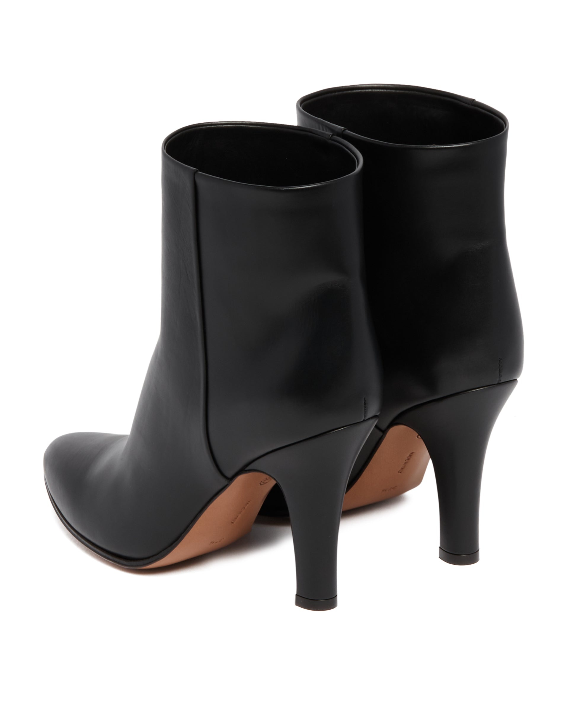 Prudens Black Leather Boots - 5
