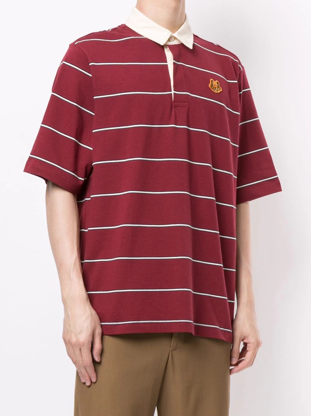 striped Tiger polo shirt - 3