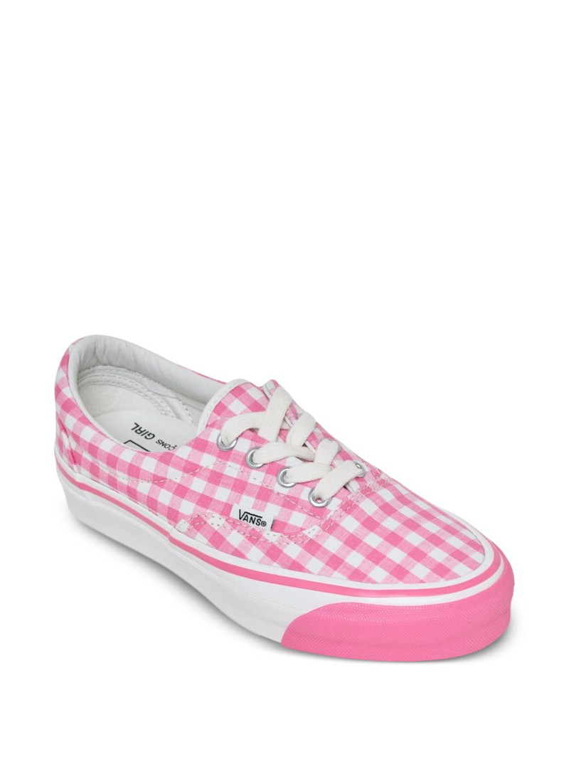 Comme Des Garçons x Vans Ginham Check Era sneakers outlook