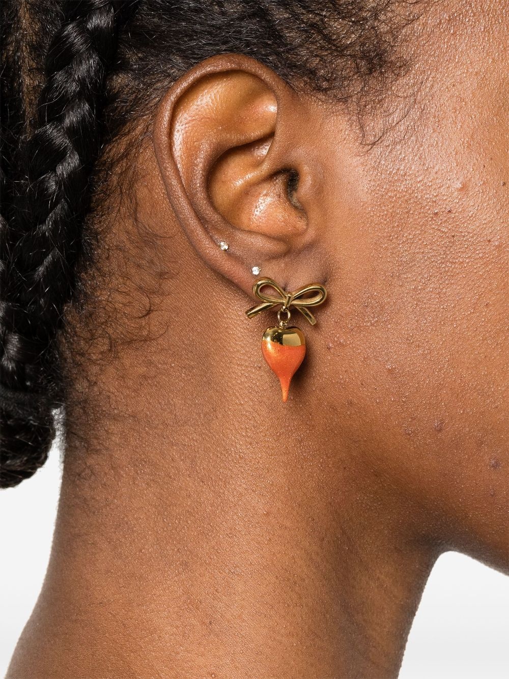 Bow Heart earrings - 2