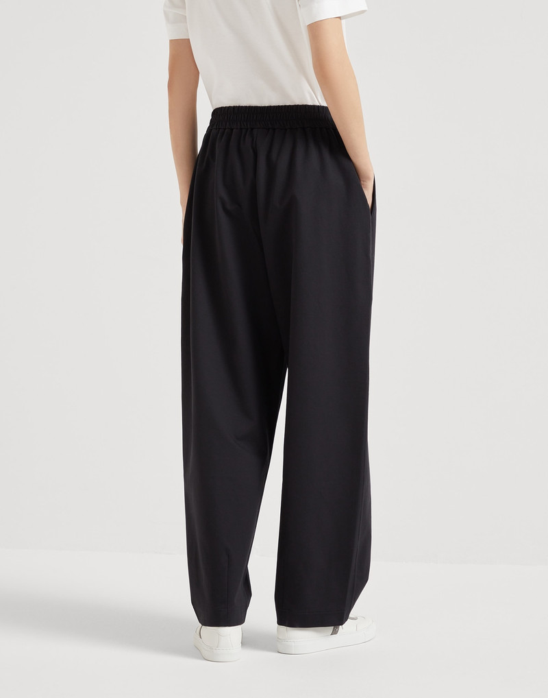 Brunello Cucinelli Couture interlock track trousers outlook