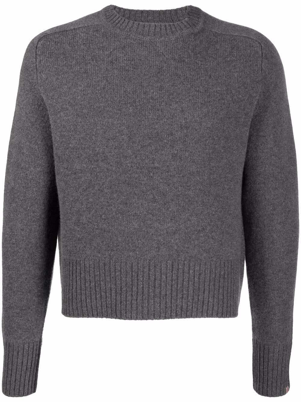 cashmere crewneck jumper - 1