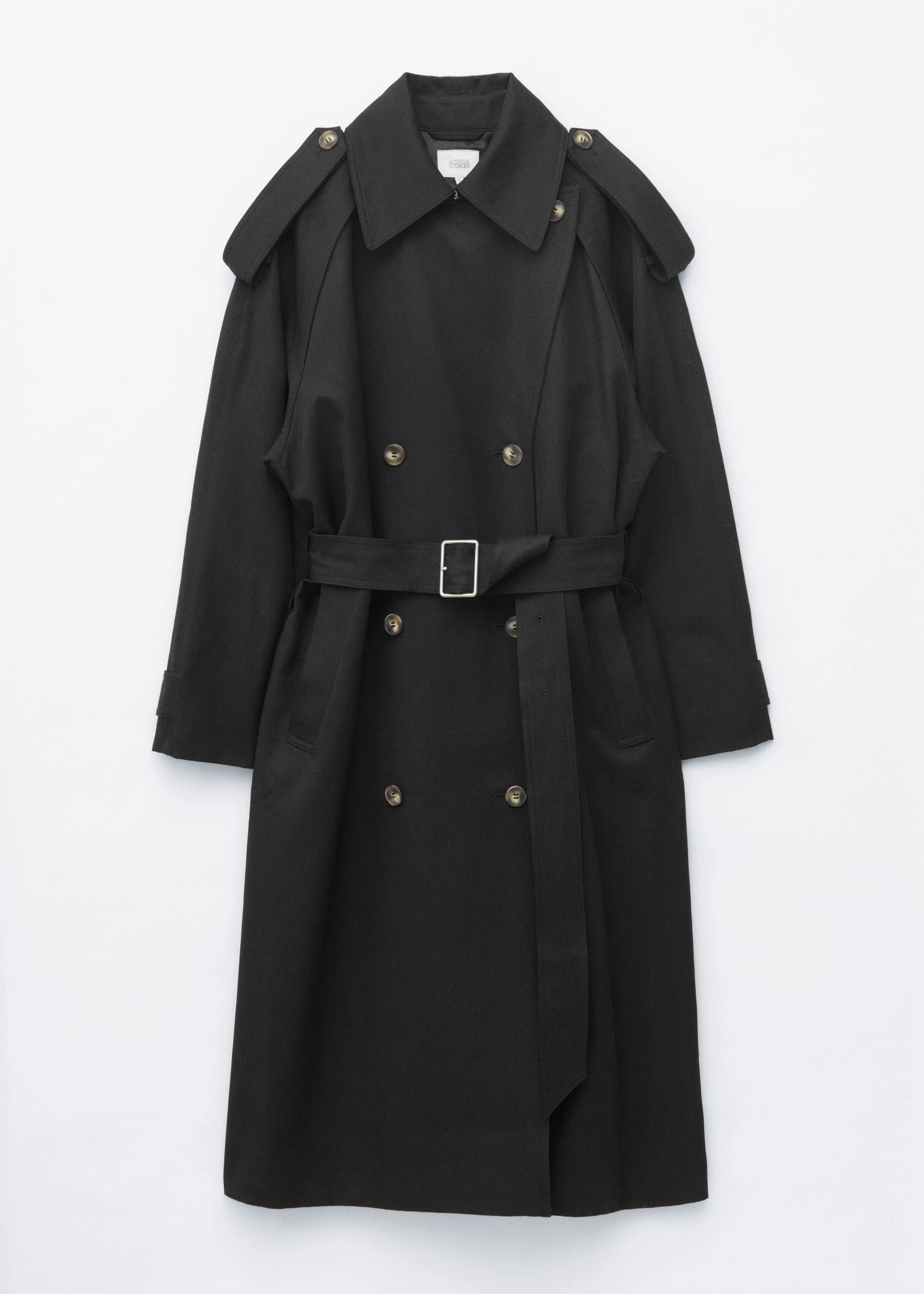 Relaxed Trench Coat - 1
