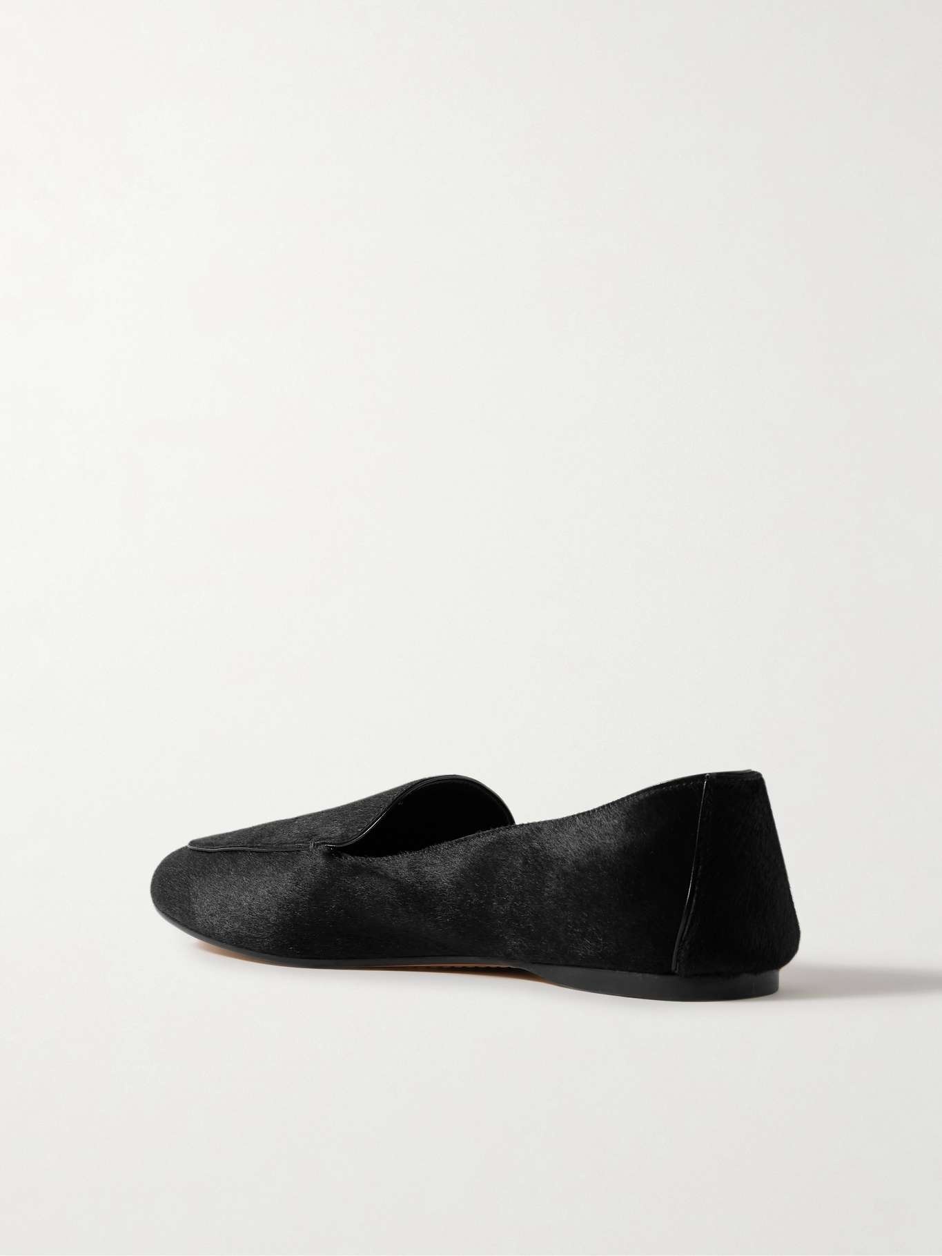 Monroe calf hair loafers Black - 3