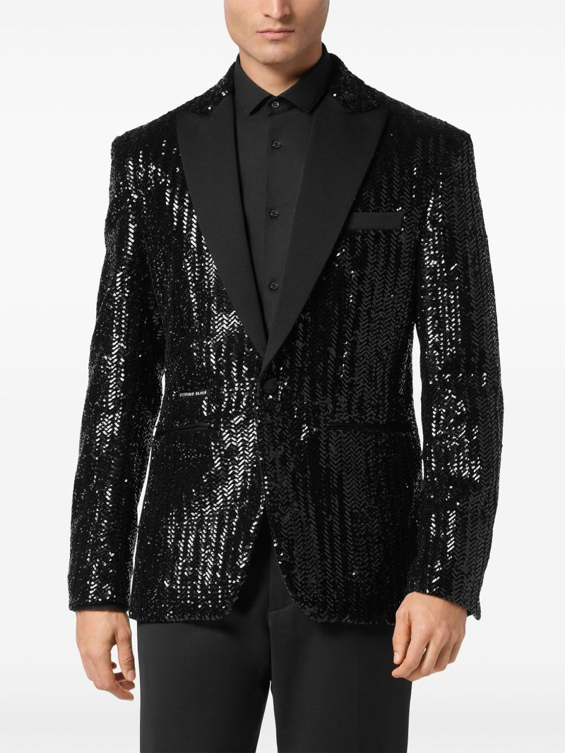 embroidered lurex blazer 3