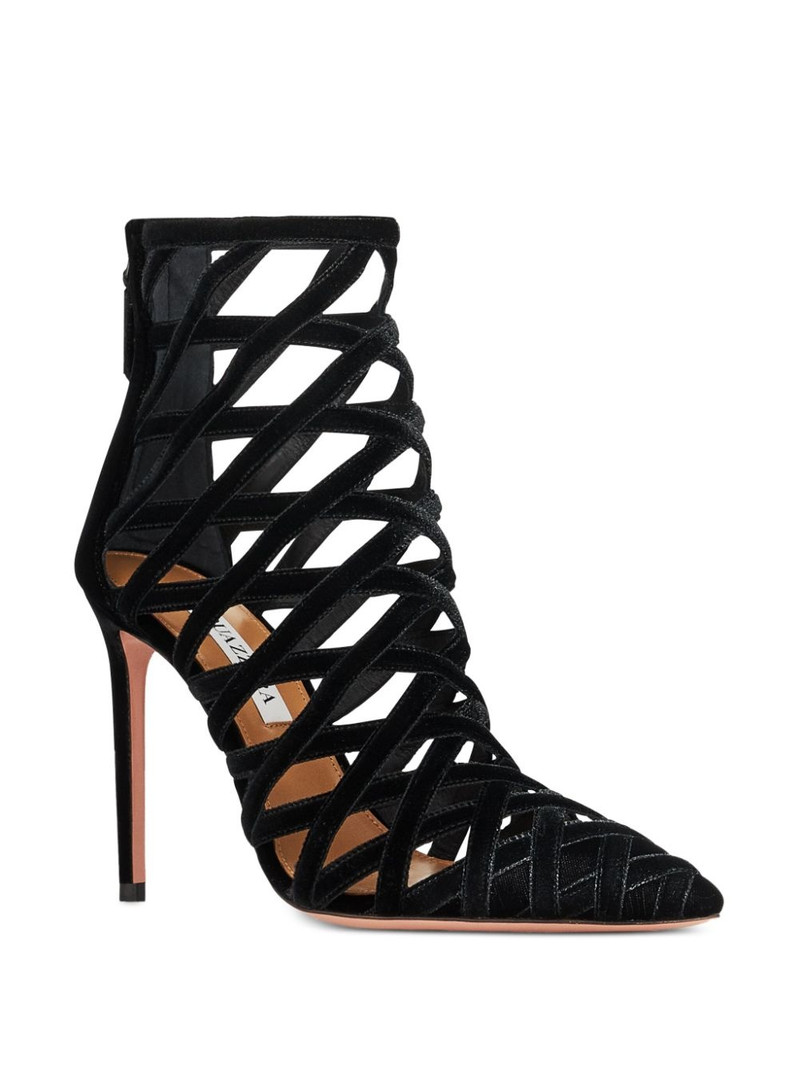 AQUAZZURA 105mm Romance boots outlook