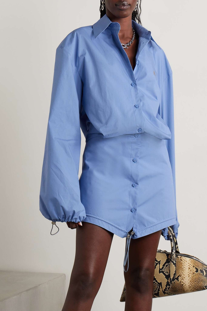 Cotton-poplin mini dress 3