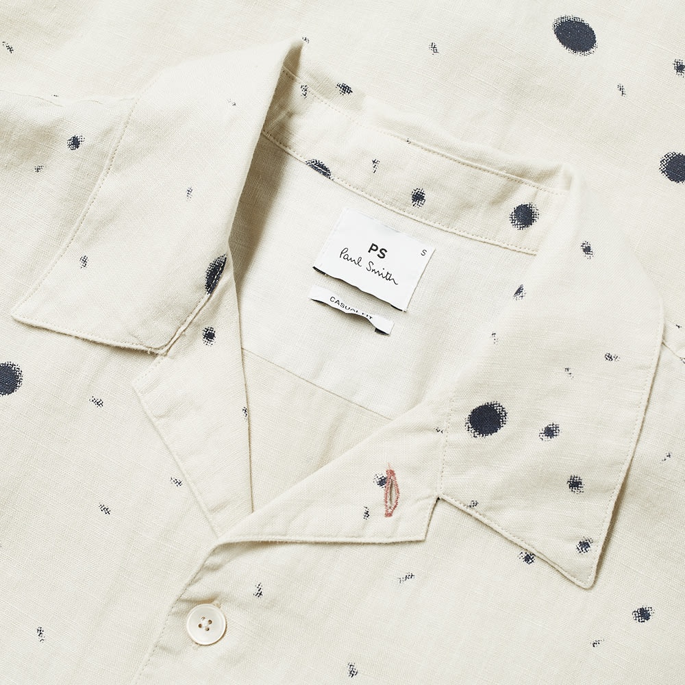 Paul Smith Spot Linen Vacation Shirt - 2