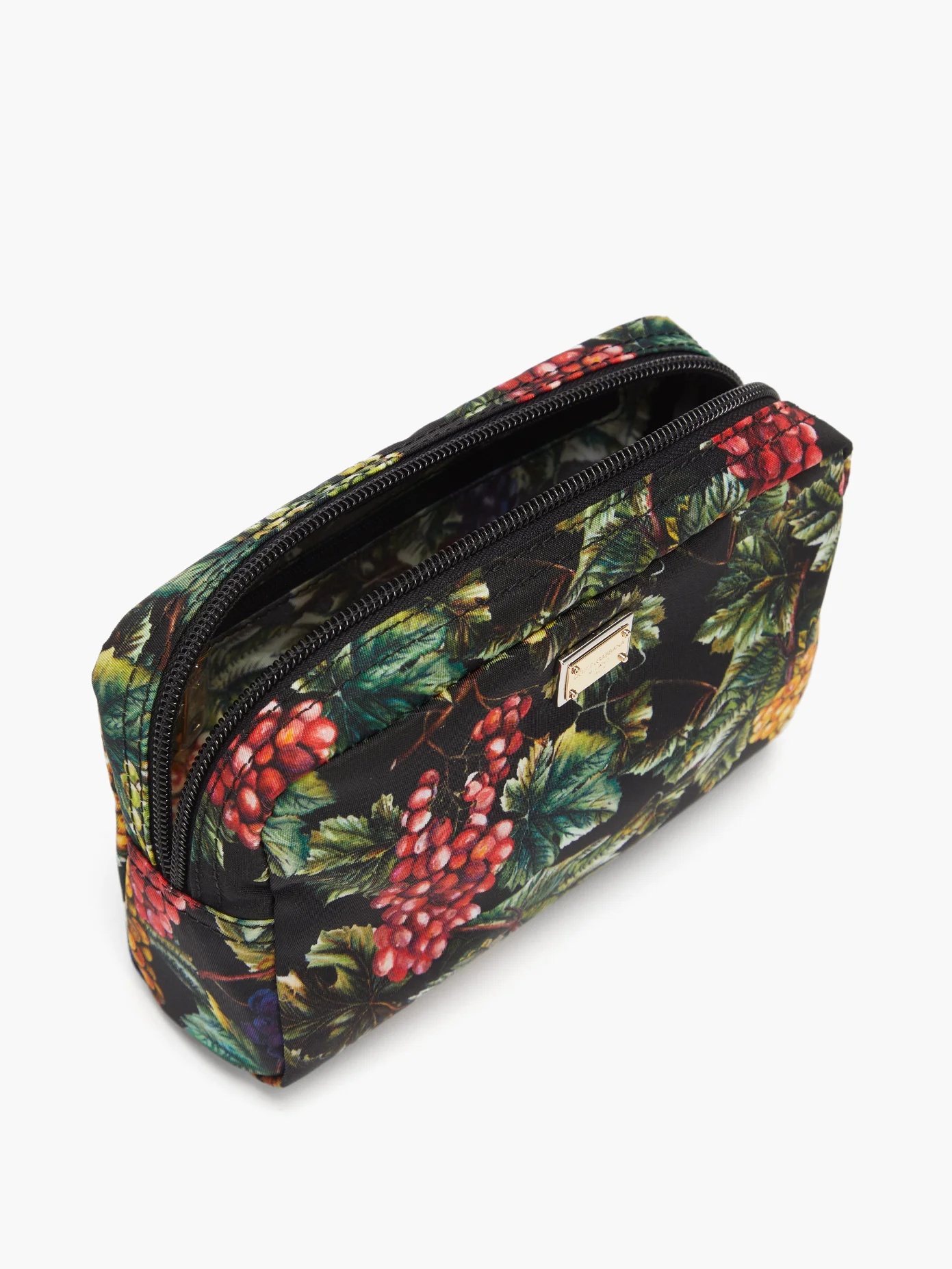 Grape print make-up bag - 3