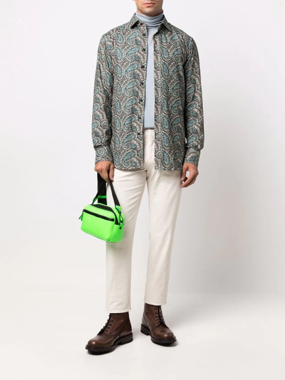 Etro paisley-print long-sleeve shirt outlook